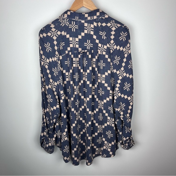 Urban Outfitters BDG Keanu Oversized Flannel Patterned Button Down Shirt - Picture 9 of 13